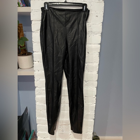 Zara - Faux‎ Leather Pants - Size Small - Picture 1 of 8